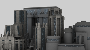 Dystopia City Blocks Test Render