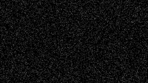 The first step of my instanced star field, where the field is randomly uniform and all stars are white. Click image to view full size.