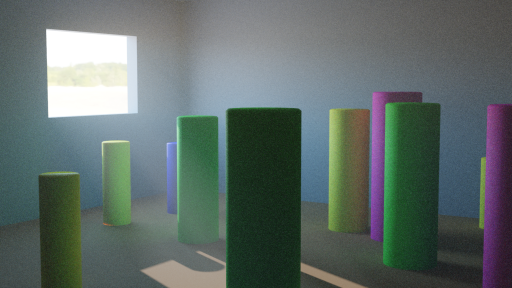 Volumetric render